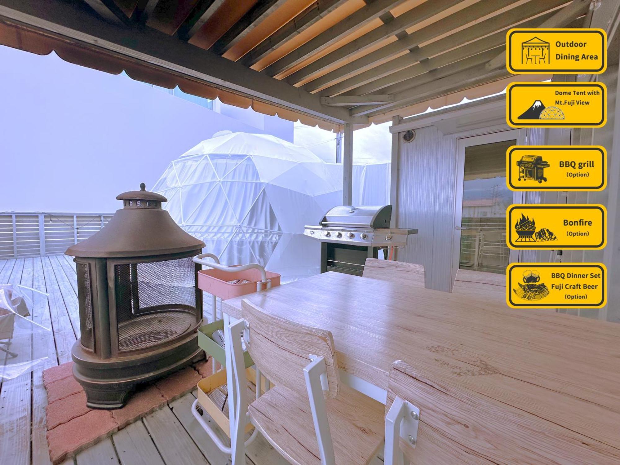 Necoana Glamping Annovillasグランピング Fujikawaguchiko Exterior foto